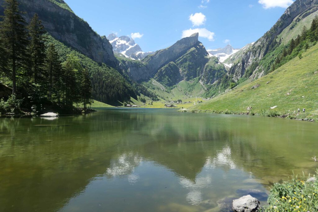 Seealpsee im Kanton Appenzell Innerrhoden, Schweiz