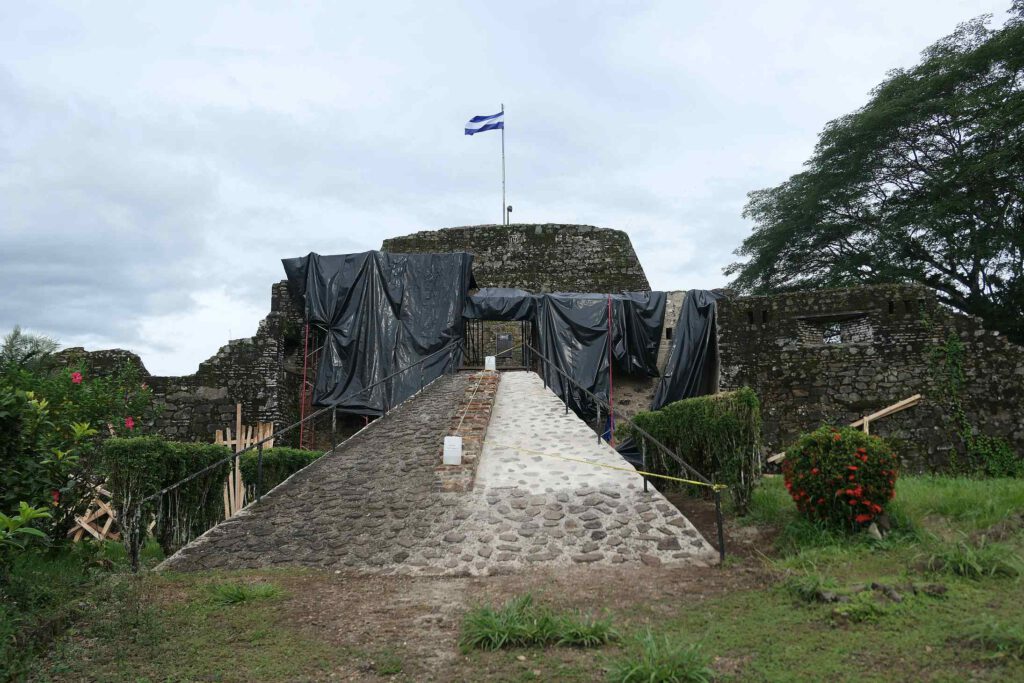 Festung in El Castillo in Nicaragua