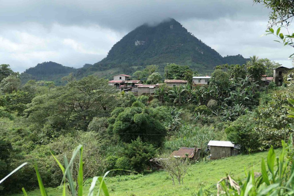 Peñas-Blancas-Massiv in Nicaragua
