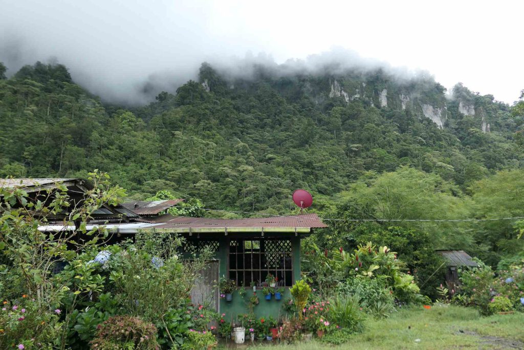 Peñas-Blancas-Massiv in Nicaragua